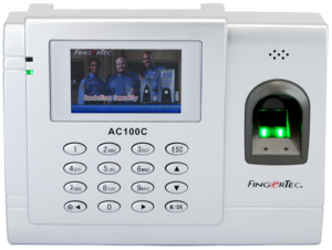 AC100C time clock from Fingercheck.