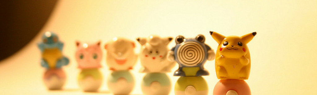 Pokemon figures lined up in round-up of Fingercheck's top features list.