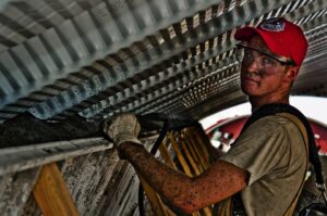 Dirty construction worker on-site not guaranteed any protections from the FLSA.