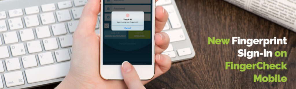 login with fingertips