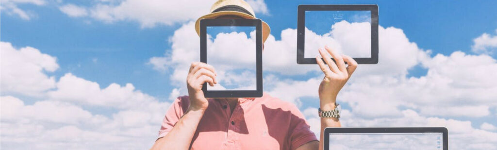 man with the frame