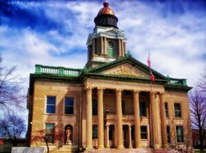 Old courthouse where wage and hour lawsuits are battled.