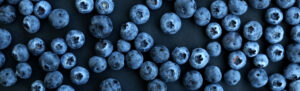 Antioxidant and vitamin-packed snack of blueberries perfect for beating the mid-day slump.