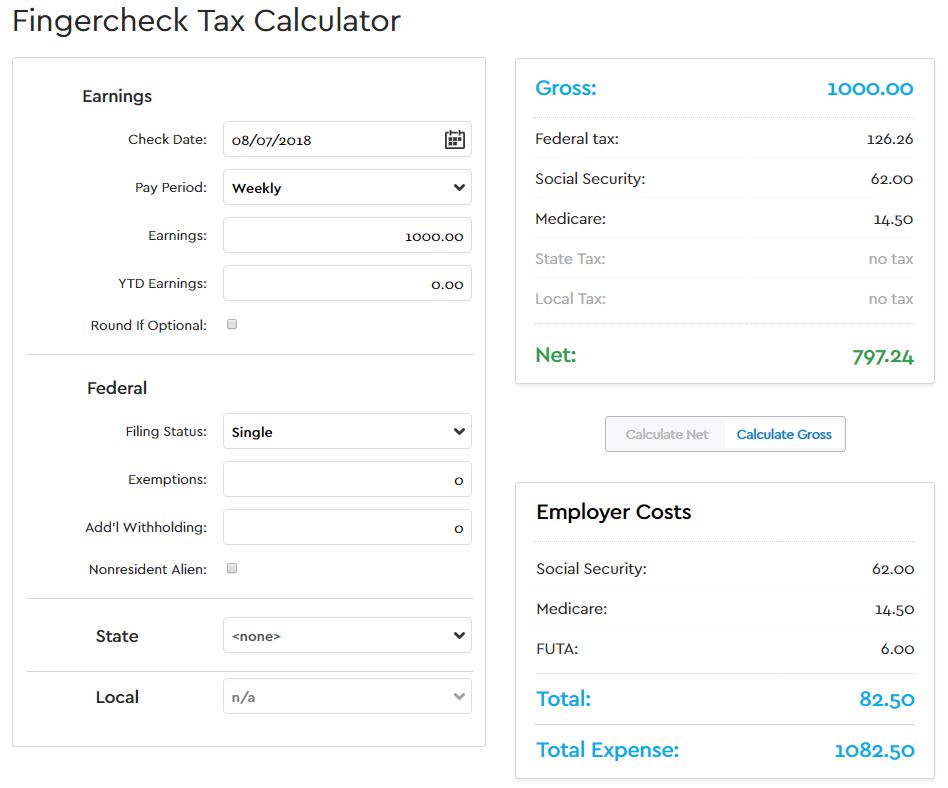 time attendance calculator