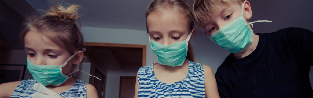 kids wear masks
