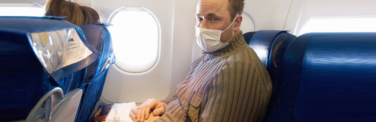 wear mask in the plane