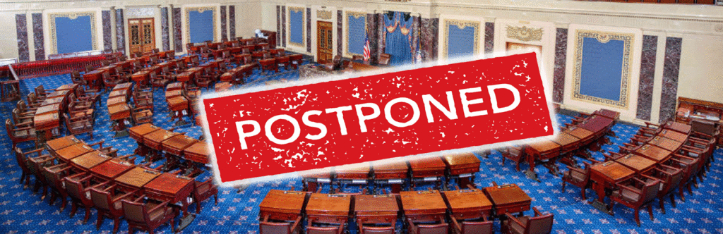 government postponed