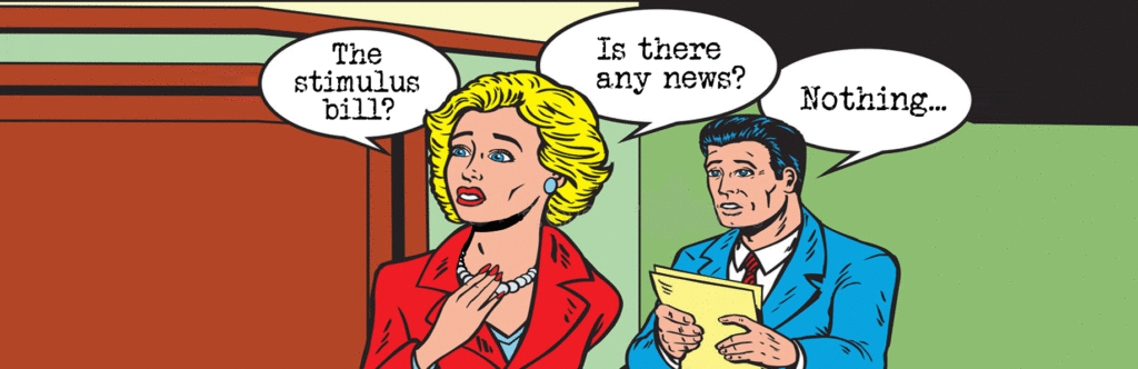 The Latest on the Stimulus Bill Soap Opera