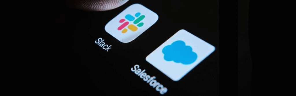 slack and salesforce icons