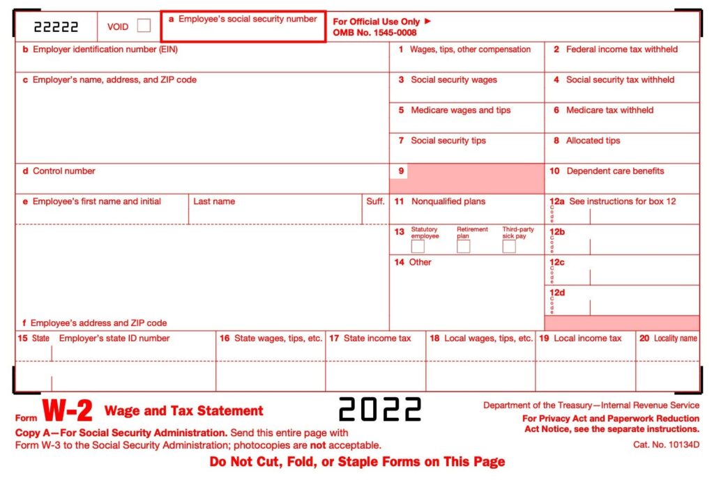 Need to know what the W-2 boxes mean? We can help! | Fingercheck