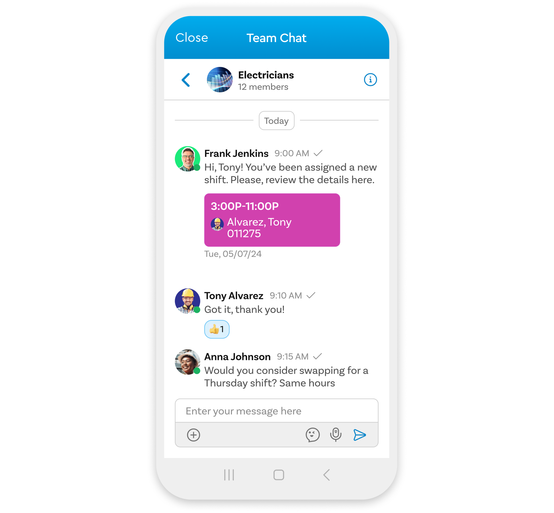 Stay connected across multiple job sites