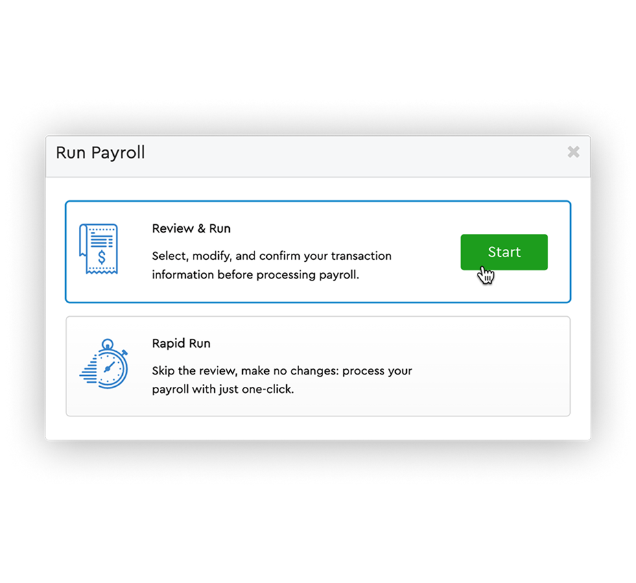 Save time and money with automated features and unlimited payroll