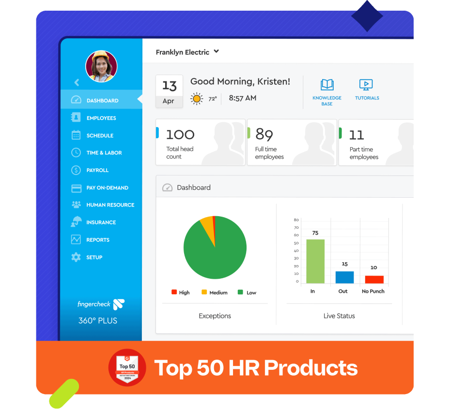 The perfect all-in-one solution for businesses with 10+ employees