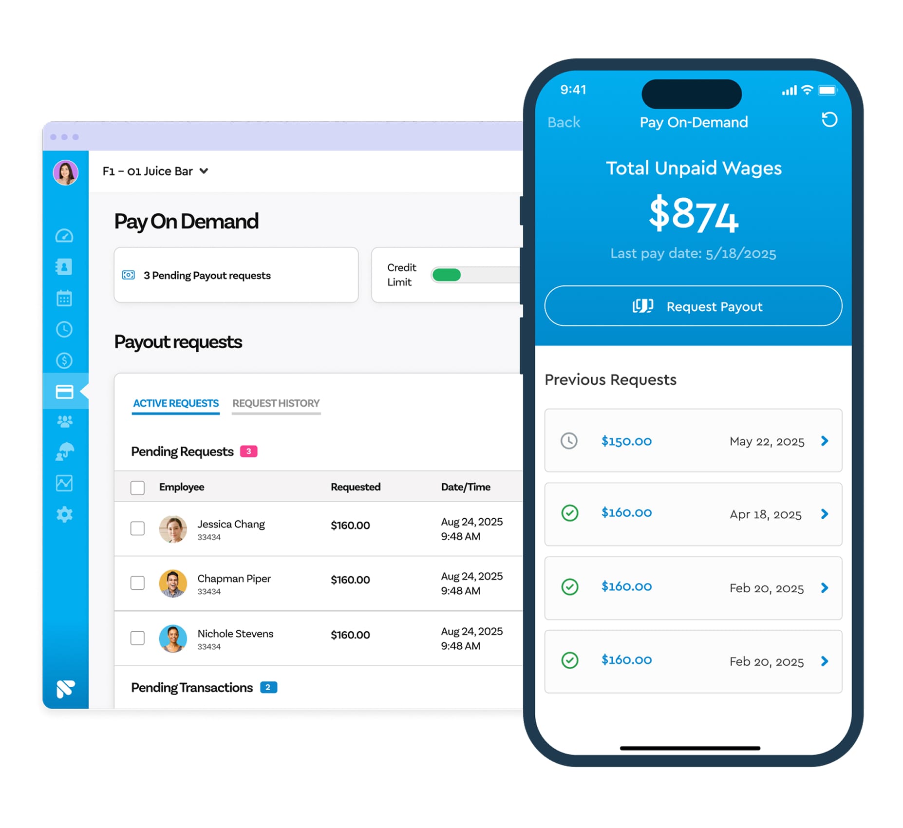 Make anyday payday with Pay On-Demand