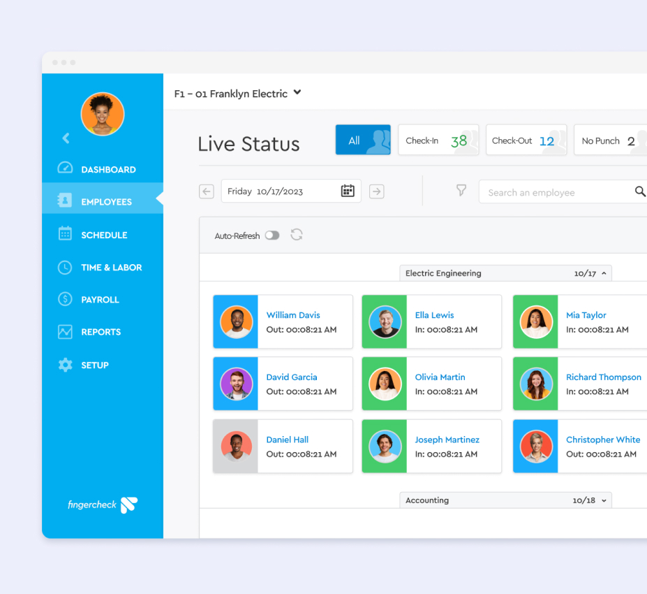 Manage your workforce across multiple locations and states