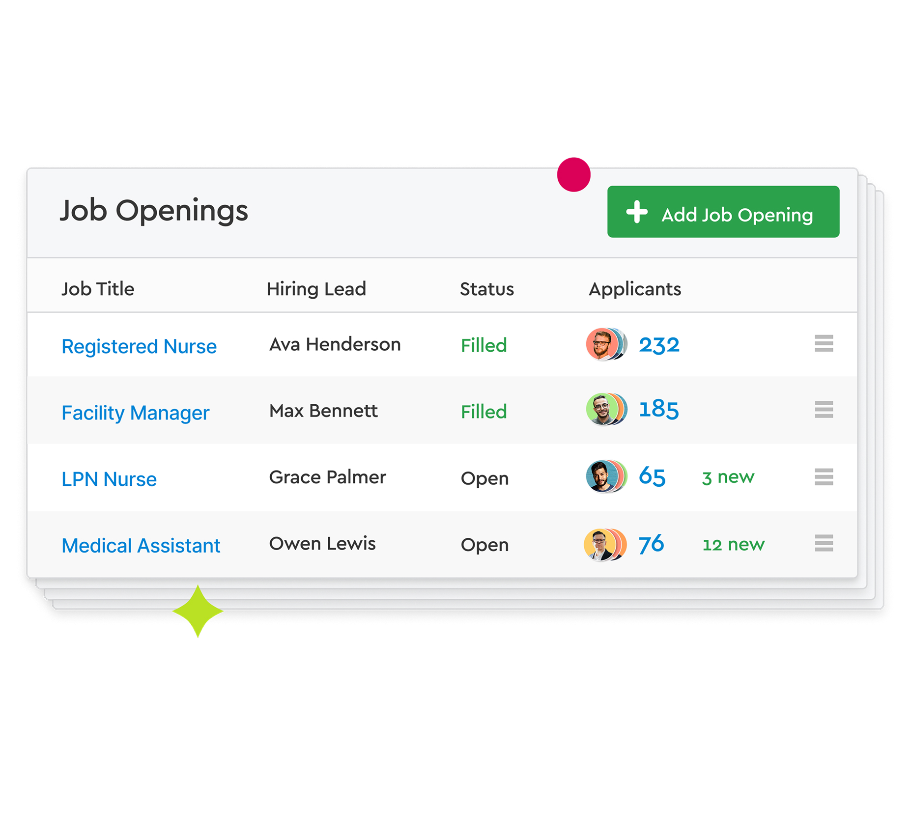 Find and fill roles faster