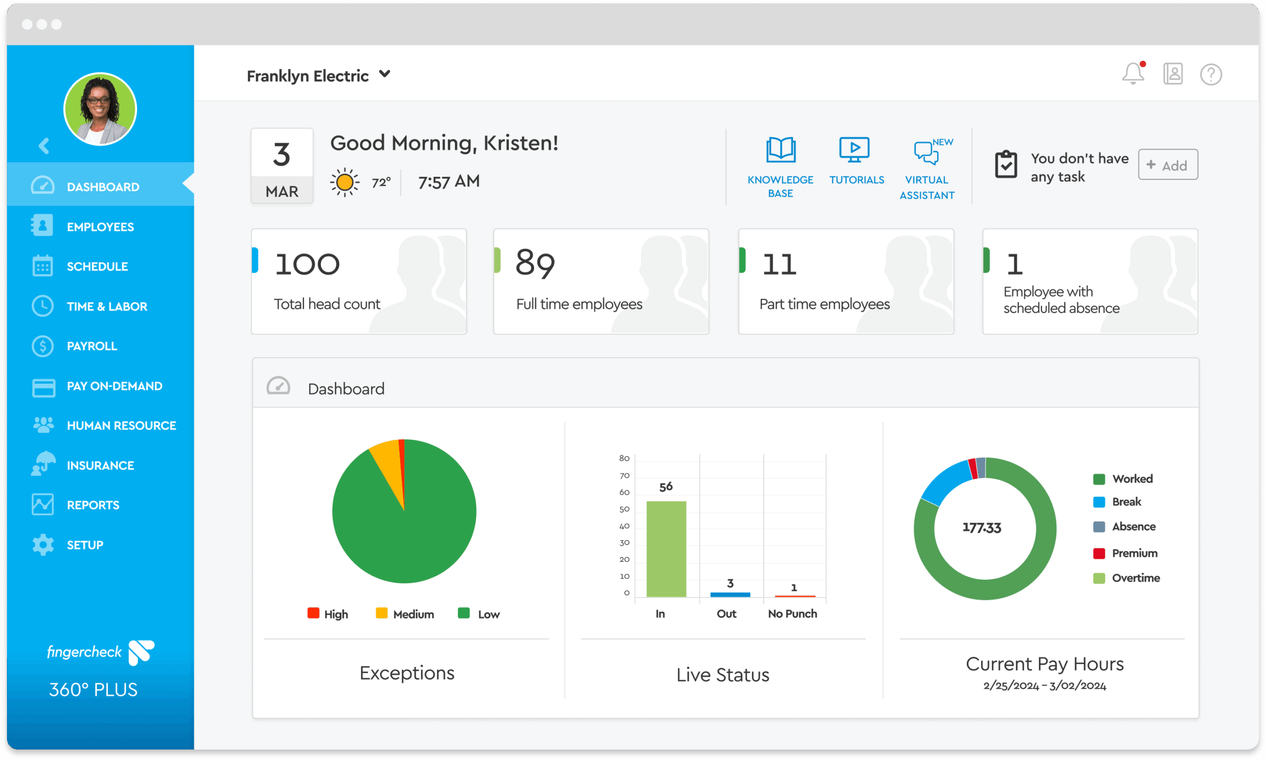 Fingercheck Demo: See Payroll, Time Tracking & HR in Action