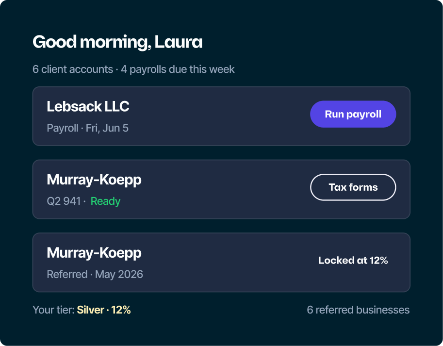 Stop hunting for client data. It's all here.